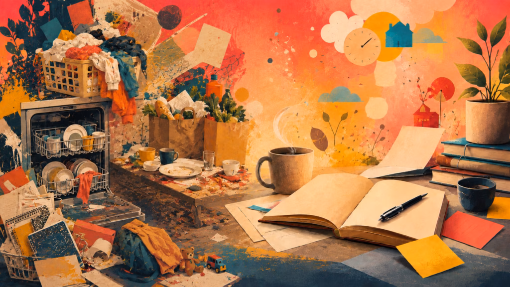 Schreiben im echten Leben | Alltag | Collage
