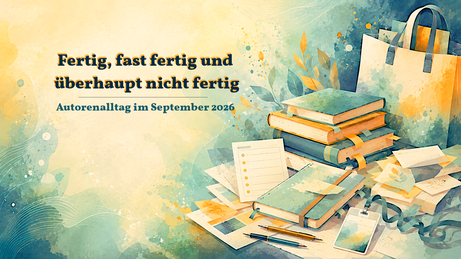 Autorenalltag September 2026